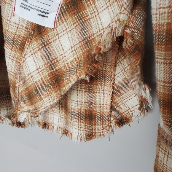 Urban Outfitters BDG Brixton Plaid Flannel Oversized Button Down Shirt - Picture 9 of 12